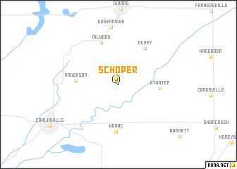 map of Schoper