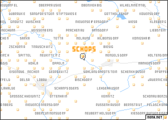 map of Schöps