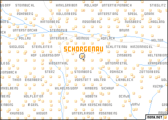 map of Schörgenau