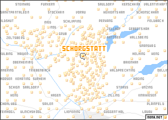 map of Schörgstätt