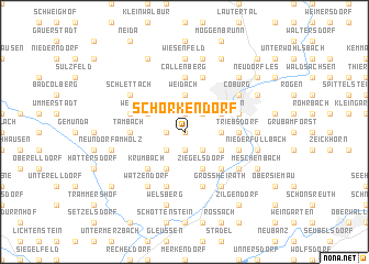 map of Schorkendorf