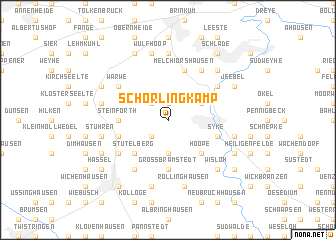 map of Schorlingkamp