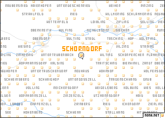 map of Schorndorf