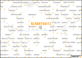 map of Schortewitz