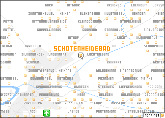 map of Schoten-Heide-Bad