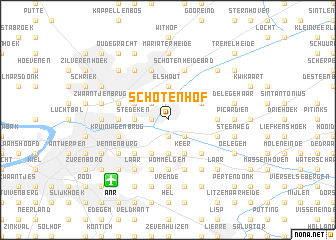 map of Schotenhof