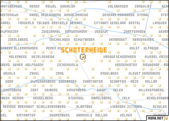 map of Schoterheide