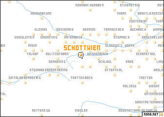 map of Schottwien