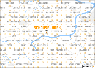 map of Schouselhoek