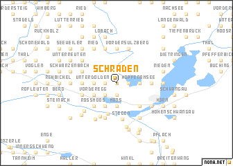 map of Schraden