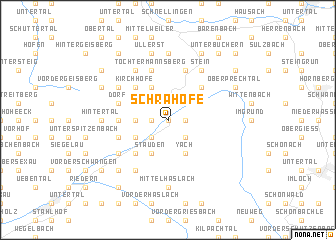 map of Schrahöfe