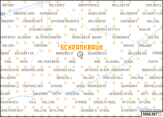 map of Schrankbaum
