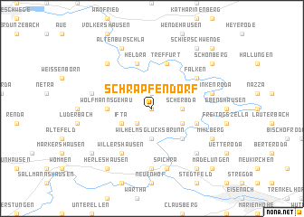 map of Schrapfendorf