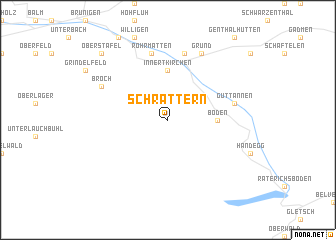 map of Schrättern