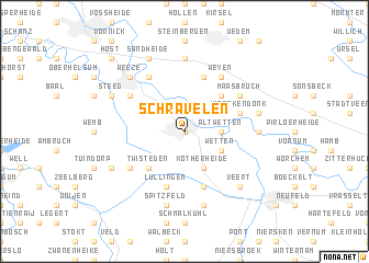 map of Schravelen