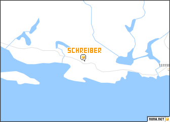 map of Schreiber