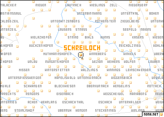 map of Schreiloch