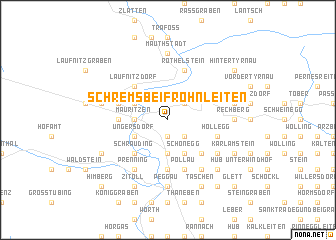 map of Schrems bei Frohnleiten