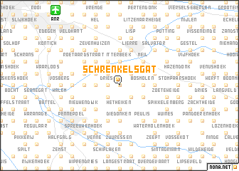 map of Schrenkelsgat