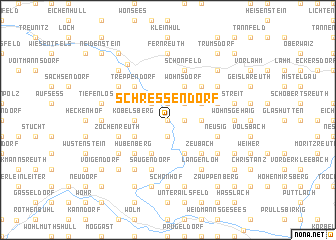 map of Schressendorf