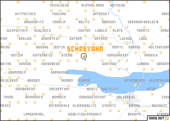 map of Schreyahn