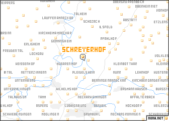 map of Schreyerhof