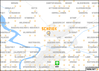 map of Schriek