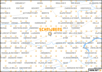 map of Schrijberg