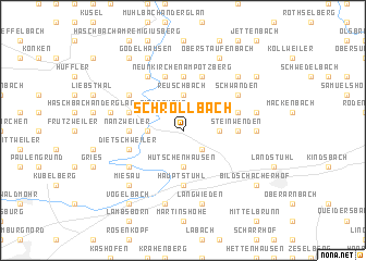 map of Schrollbach