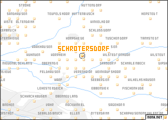 map of Schrötersdorf