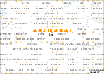 map of Schröttinghausen