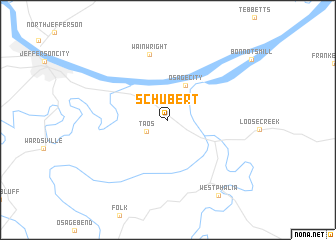 map of Schubert