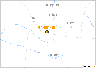 map of Schuchuli