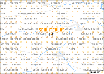 map of Schuiteplas