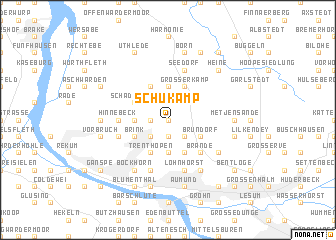 map of Schukamp