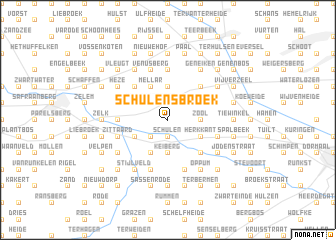 map of Schulensbroek