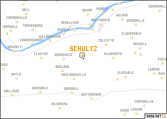 map of Schultz