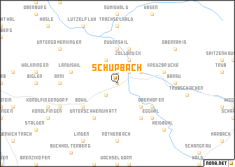 map of Schüpbach