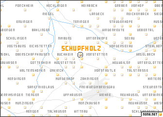 map of Schupfholz