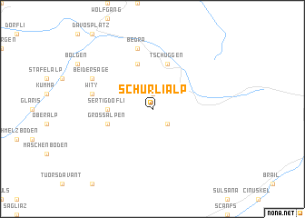 map of Schürlialp