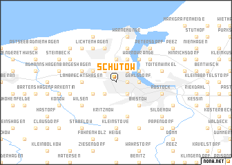 map of Schütow