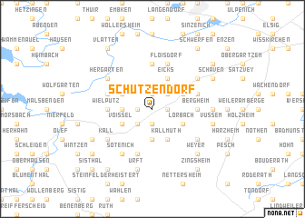 map of Schützendorf