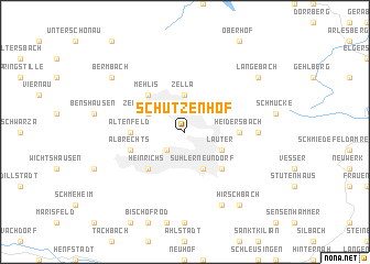 map of Schutzenhof