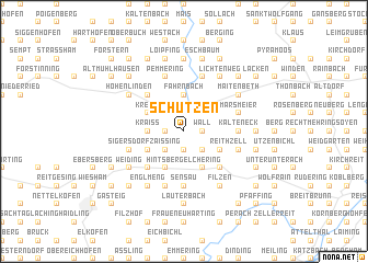 map of Schützen