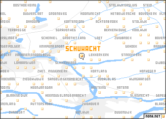 map of Schuwacht