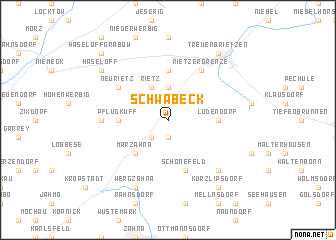 map of Schwabeck