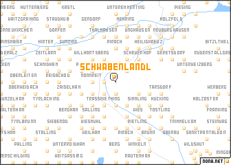 map of Schwabenlandl