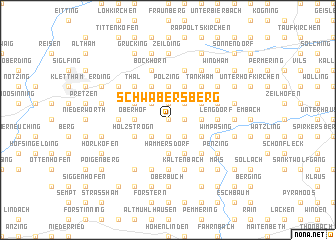 map of Schwabersberg