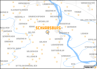 map of Schwabsburg