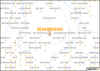 map of Schwabsoien